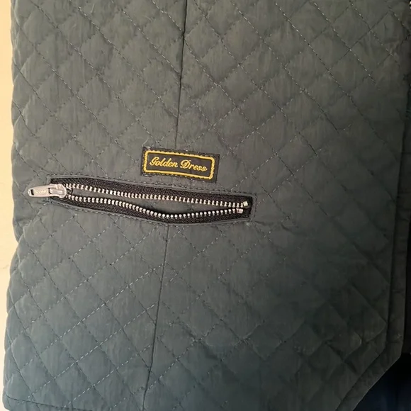 Golden Dress Equestrian Quilted Vest - Picture 2 of 5